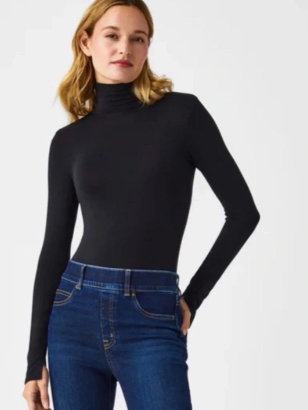 SPANX black turtle neck